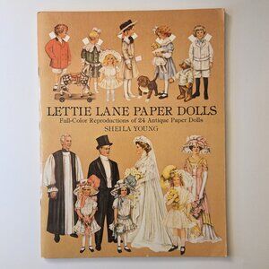 Rare 1981 Lettie Lane Paper Dolls | First Edition | Uncut Dover